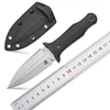 Sitivien ST13 Fixed Blade Knife K110 Stonewashed Steel Blade G10 Handle Full Tang Survival Knife for Outdoor EDC Camping Hunting 1