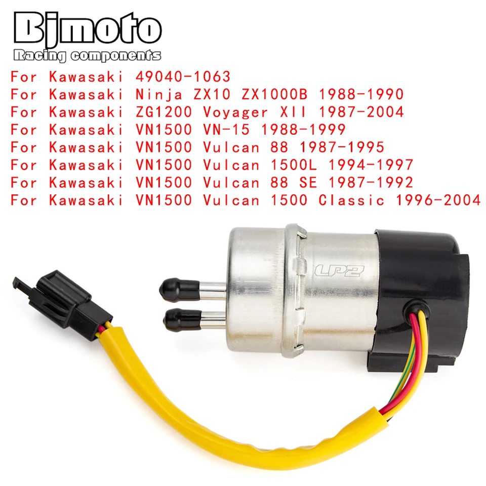 BJMOTO Motorcycle Petrol Gas Fuel Pump Fuelpump For Kawasaki