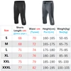 3/4 Pants Compression Spandex Runnining Quick Dry Gym 7 Points Pant Zipper Pockets Joggings Sweatpant Training Cropped Pants 6