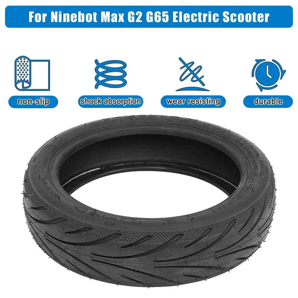 60/65-6,9 schlauchloser Reifen für Segway Ninebot Max G2 G65 Elektroroller-Reifen, 25,4 cm, verschleißfestes Gummi-Rad-Reifenzubehör – Detail 3