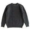 Sauce Zhan Mens Sweater Pullover Aran Sweater for Mens  Autumn Winter Sweater 97% Sheep's Wool Knitted Thickened 4