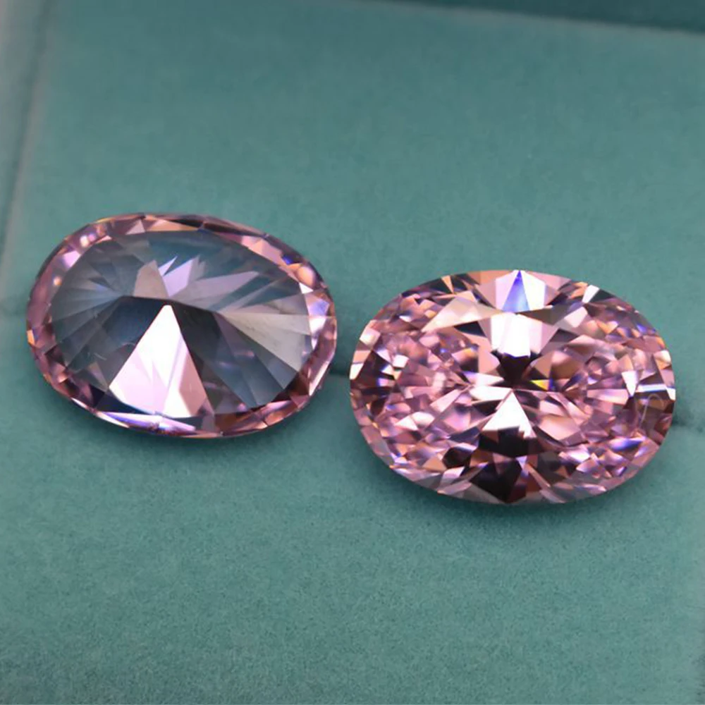 Unheated VVS Pink Zircon 15x20mm Oval Cut AAAA+ Loose Gemstone loose gemstones