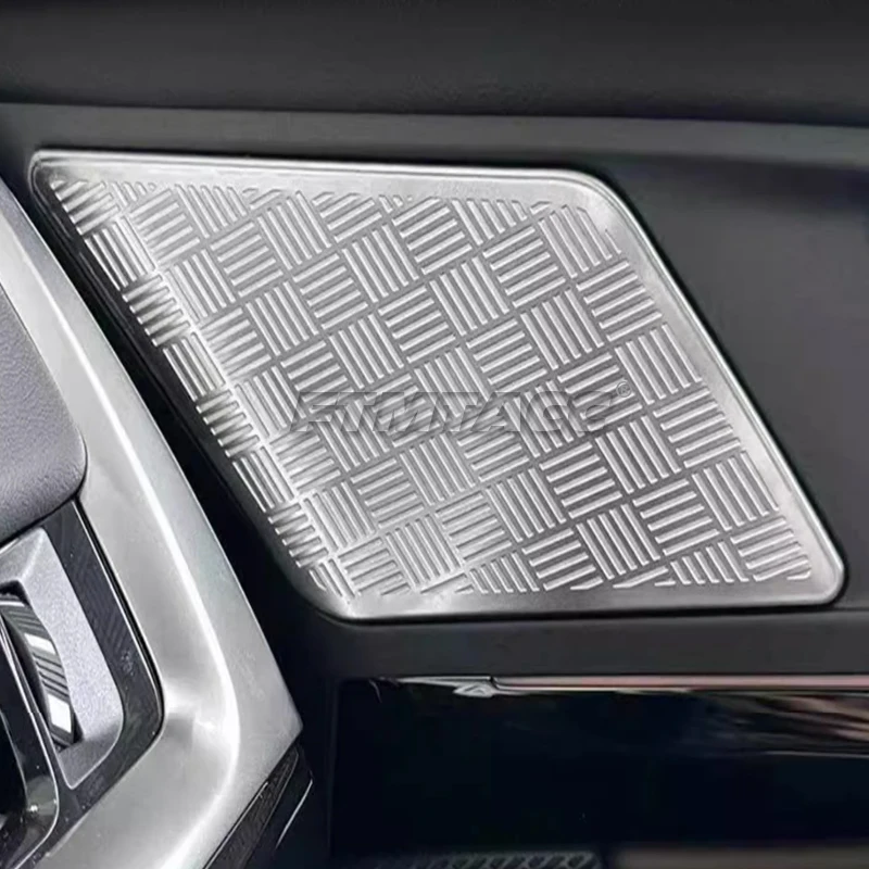 BMW X1 iX1 U11 2023 2024 자동차 도어 라우드 스피커 A 필러 계기판 스피커 커버 트림 프레임 스티커 인테리어