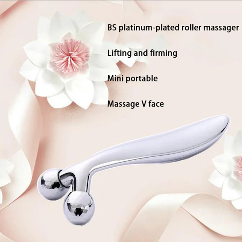 

3D Facial Roller Relaxation Massager Body Slimming Anti-cellulite Device Face Lifting Beauty Health Neck Massage Skin Care