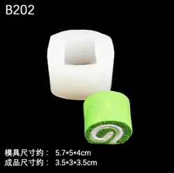 Creative 3D Popcorn Silicone Candle Mold for DIY Scented Candle Decoration (Color randomly)