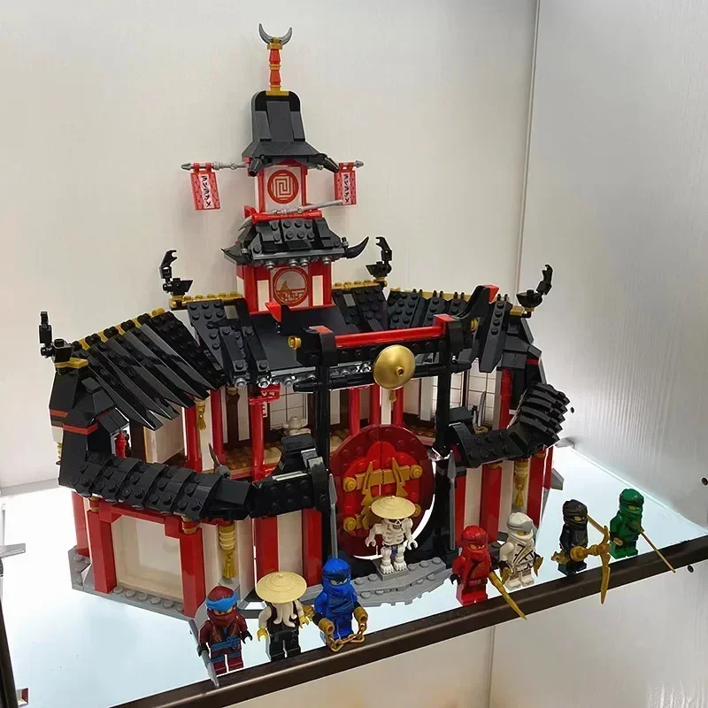 IN STOCK Monastery of Spinjitzu Building Blocks Kit Bricks Classic Ninja Movie Model Toys for Children Christmas Gift 7067 3