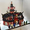 IN STOCK Monastery of Spinjitzu Building Blocks Kit Bricks Classic Ninja Movie Model Toys for Children Christmas Gift 7067 3