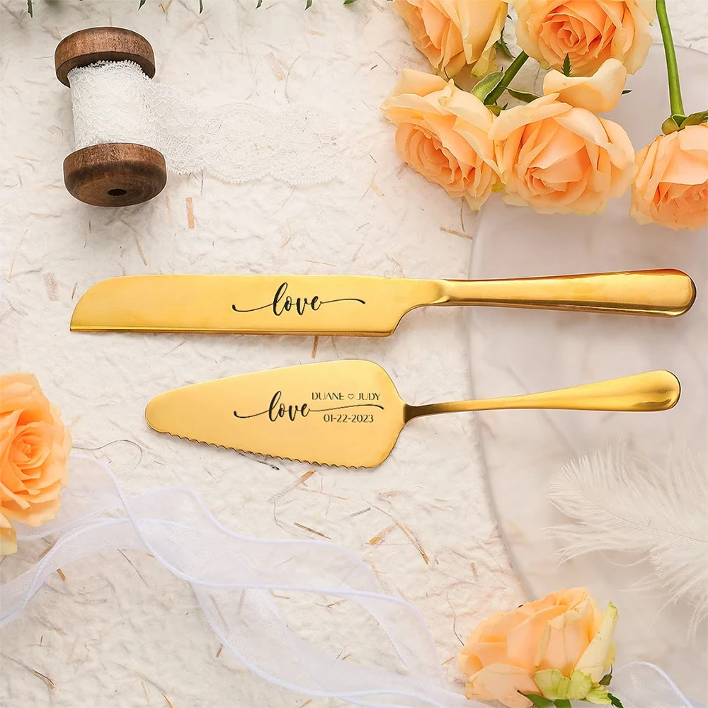 PersonalisedCakeKnifeandServeSetWeddingBirthdayAnniversary
