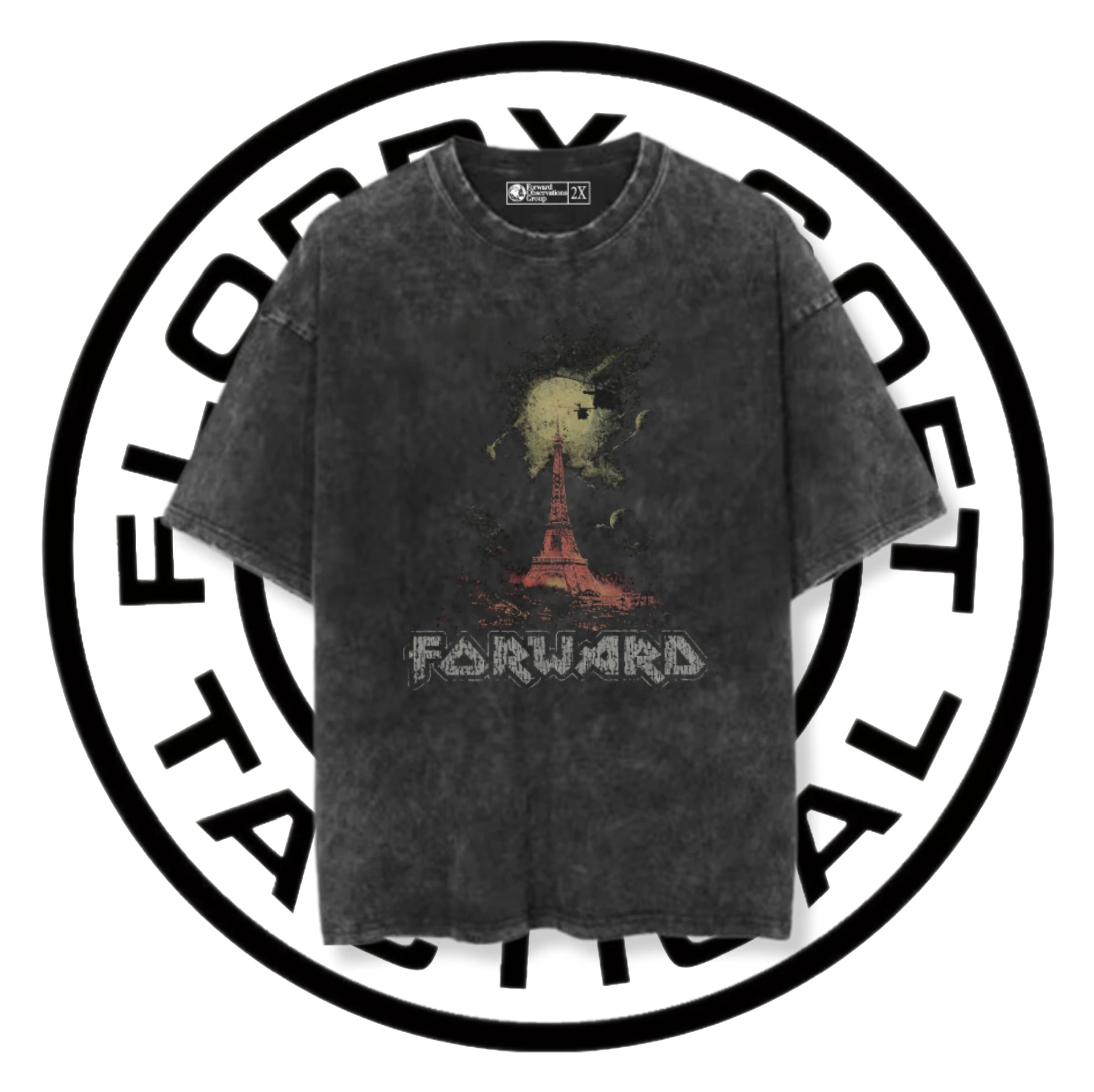 forward Tシャツ OD US Mサイズ fog frwd（実物 Tシャツ