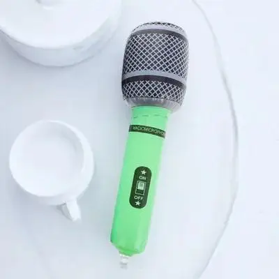 풍선형 록 노래 마이크 시뮬레이션 파티 소품 놀이용품 역할놀이 게임 성능 인지적 재미