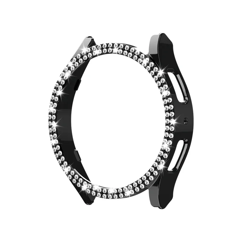 Elegant Bling Diamond Bumper Case for Smartwatches - Fashion Accessory Cover