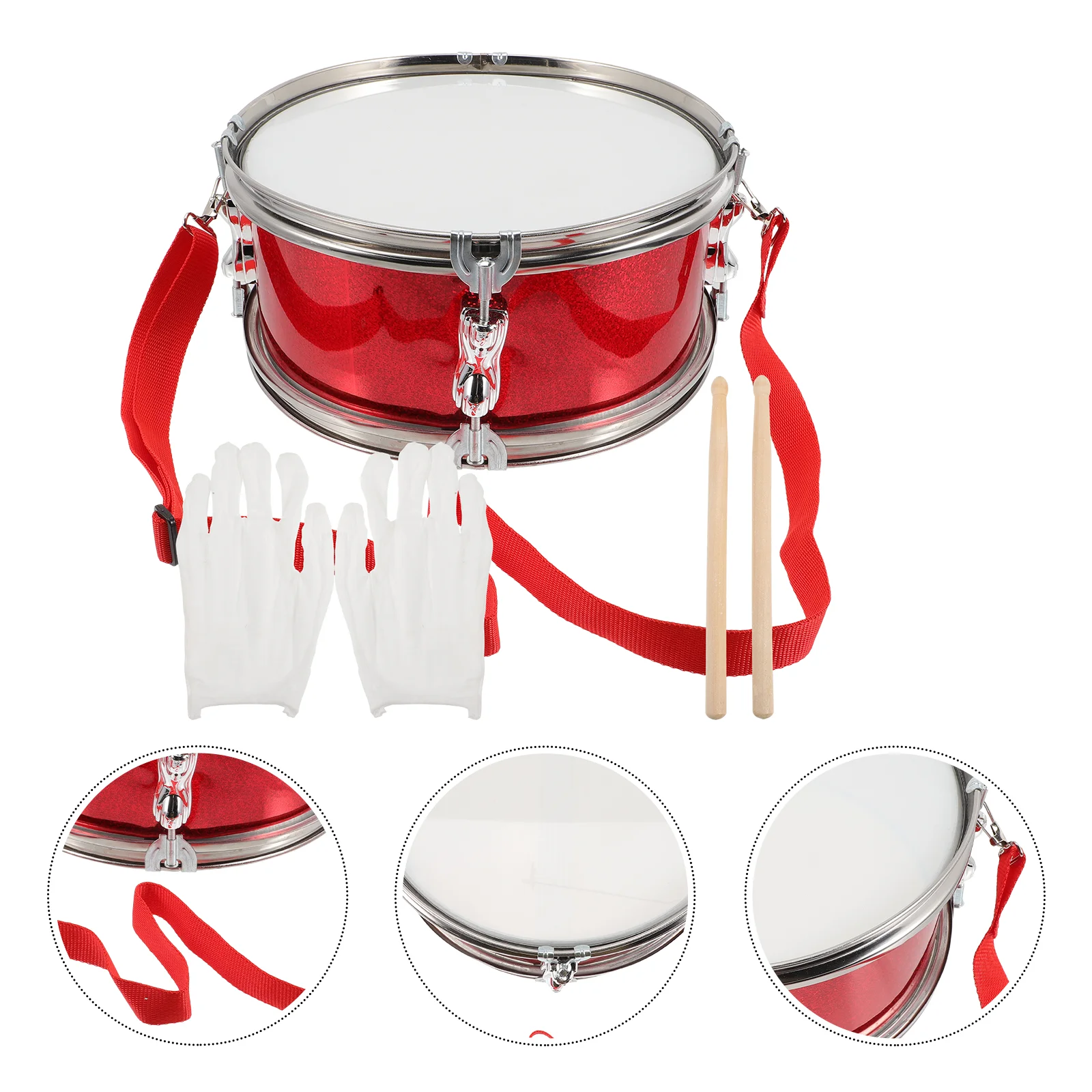 

Snare Drum Kit Drums Toddler Percussion Toys Marching Sticks Kids Instrument for