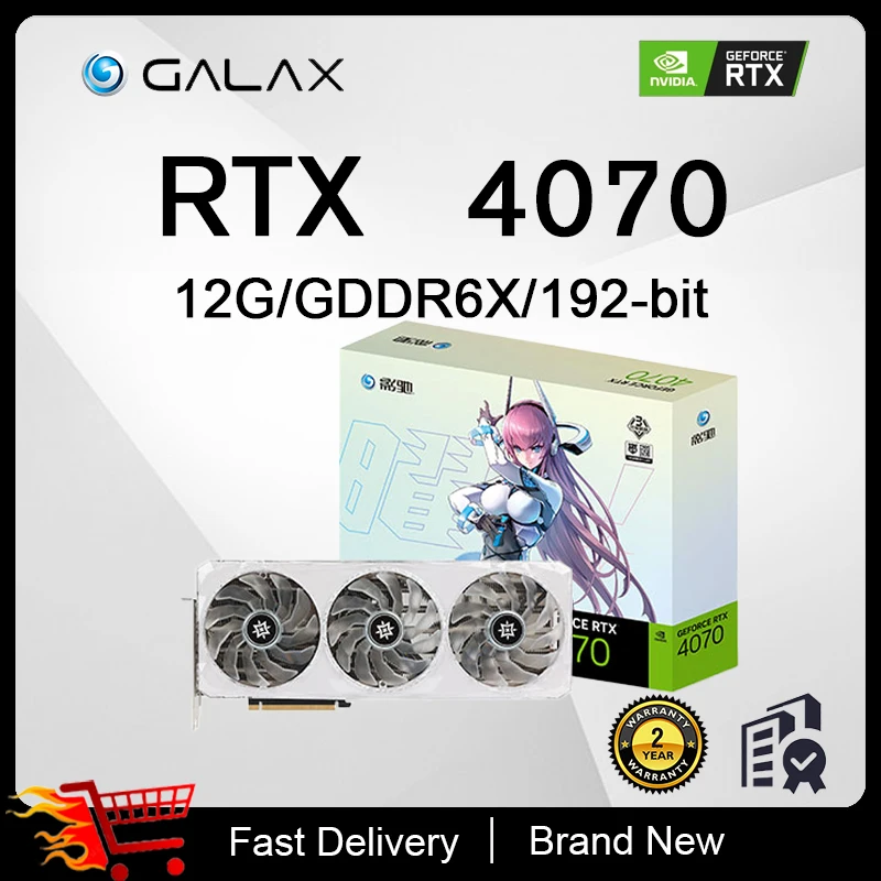 Galax Geforce Rtx 4070 Boomstar Oc Gddr6x Argb 12vhpwr 12gb Pcie4.0