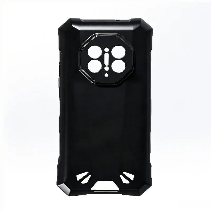 Soft TPU Silicone Black Transparent Phone Case