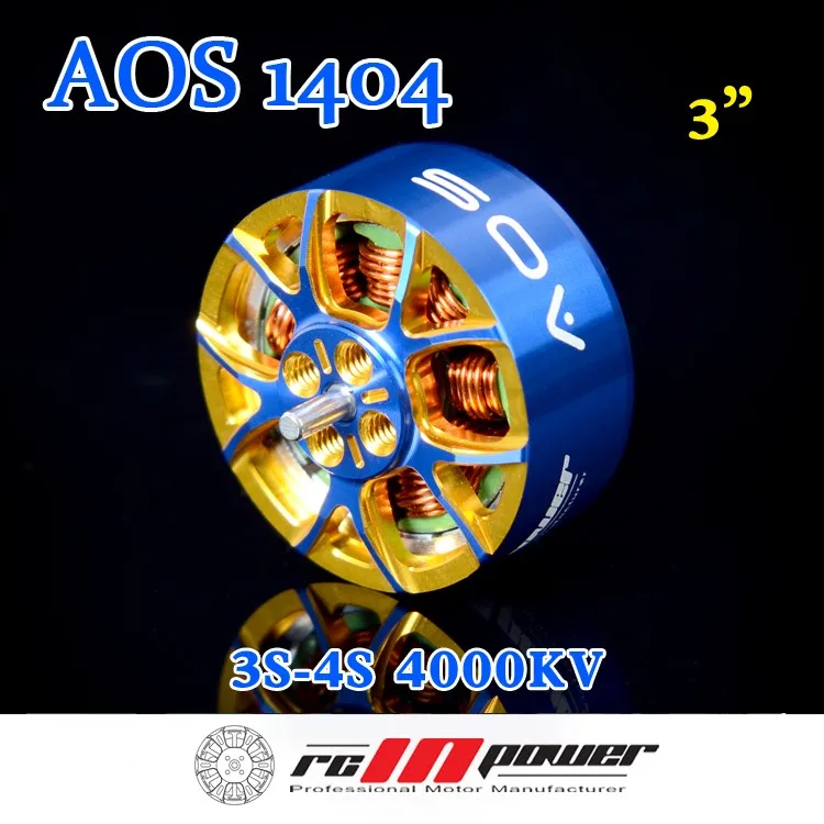 Rcinpower AOS 1404 4000KV 3-4S FPV 브러시리스 모터 3인치 프..