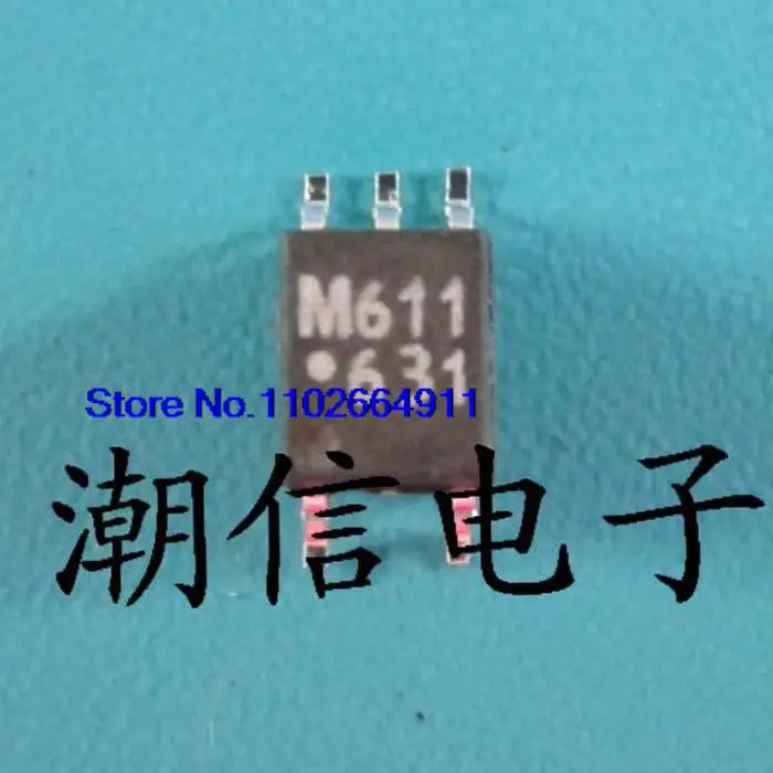 

10PCS/LOT M611 HCPL-M611 SOP-5 NEW and Original in Stock