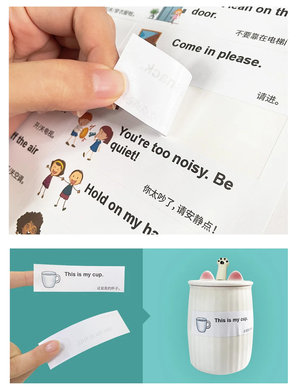 useful family sentences common english situational early childhood education kids learning english dialogue worksheets aliexpress