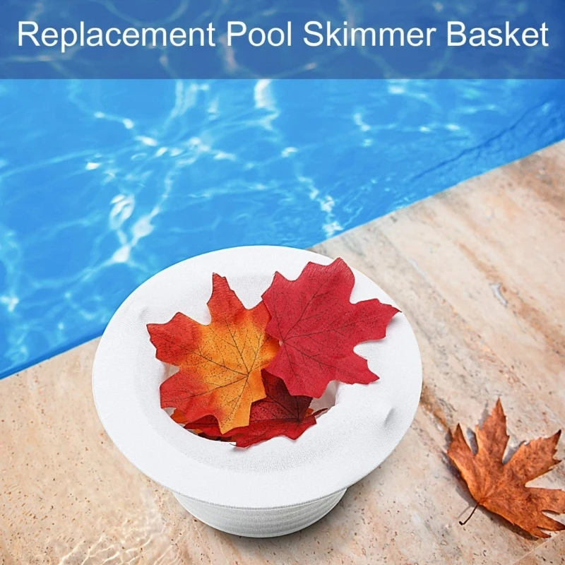 

Pool Supply Above Ground Pool Thru-Wall Skimmer Baskets with Handles Swimming Pool Replacement Baskets Standard