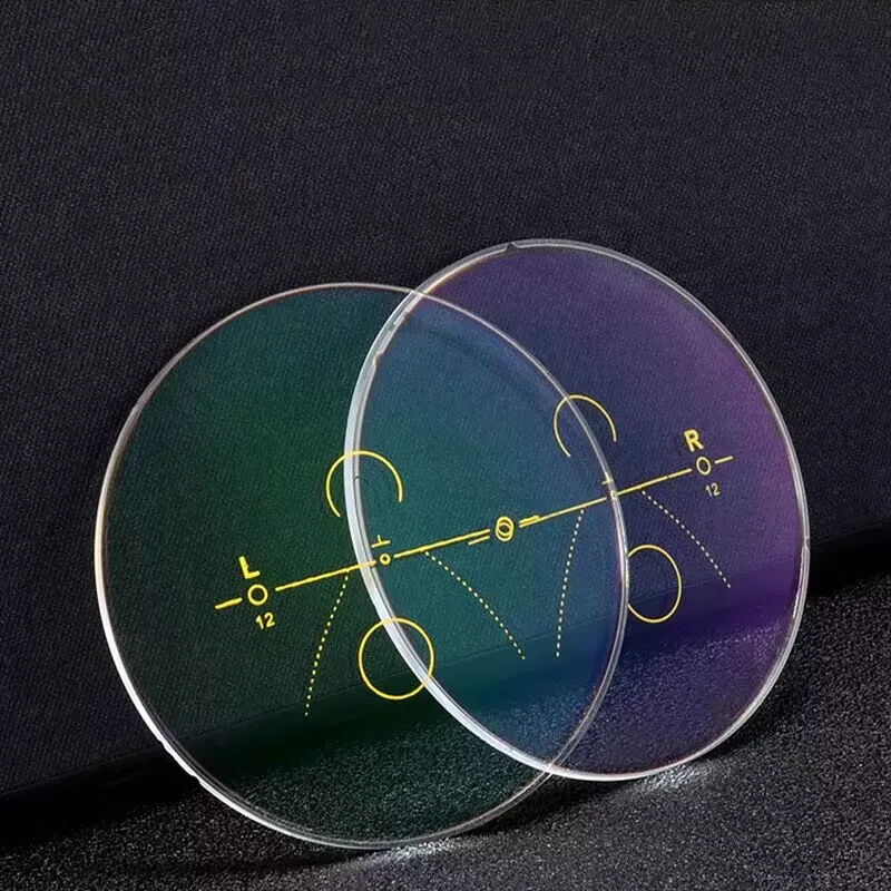 1.56/1.61/1.67ADD Progressive Multifocal Lens Myopia Presbyopia Anti-fatigue and Burden