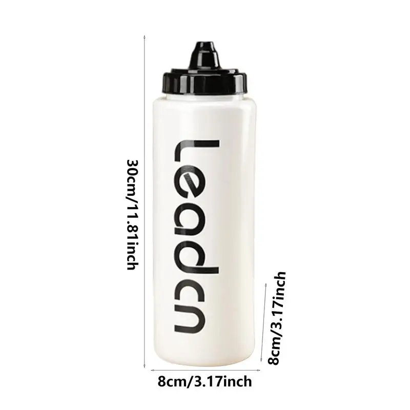 Bicycle Water Bottle 1000ml Light Leakproof Reusable