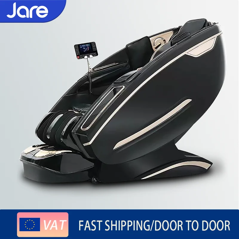 Jare S600 2024 업그레이드 럭셔리 마사지 무브먼트, 전신 에어백, 무중력 4D 스마트 전신 마사지 의자, 신제품