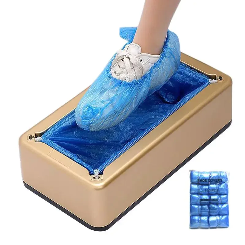 

Hand-free Machine Automatic Portable Cover Overshoes Supermarket, Home, for Dispenser Waterproof Factory Disposable Shoe Office,