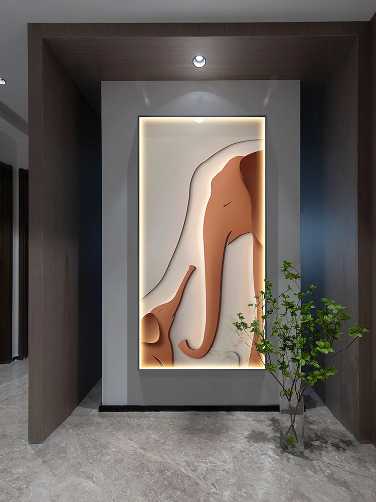 Elephant Wall Lamp – LED Art Decoration for Home Decor