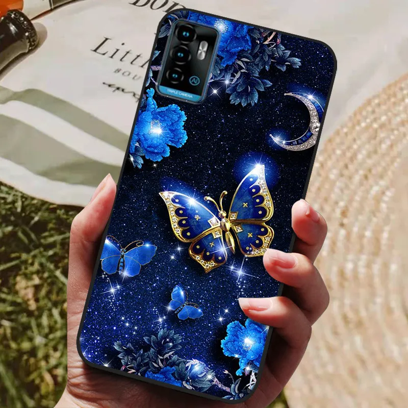Fashion Soft Black Silicone Phone Cover - Elegant Bumper Coque s