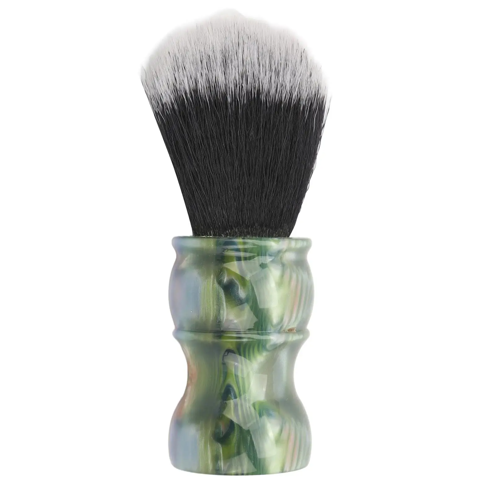 Resin Handle Shaving Beard Brush for Men   Barber Shave Tool with Soft Cream Bubbling Brush