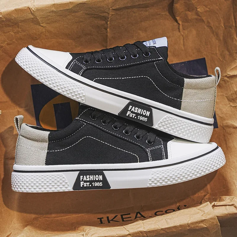 2026 Men Casual Shoes Mens Canvas Shoes for Men Shoes Men Fashion Flats Brand Fashion Men's Driving Sneakers - 2