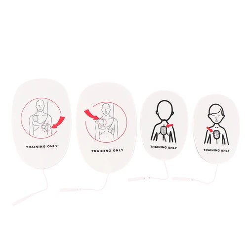AED 훈련 장치 패치, 응급 처치 훈련 교체 패드, 성인 어린이 훈련, 범용 트레이너 4