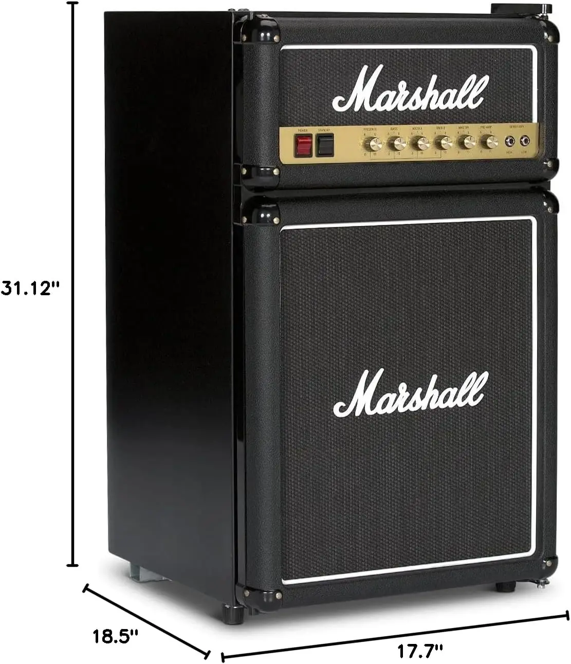 3.2 MF32  3.2 Cubic-Foot Medium-Capacity Bar Fridge, Black 5
