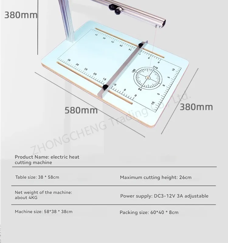 Electric Wire Cutting Machine Foam Sponge Ribbon KT Board Knife Extruded Board E