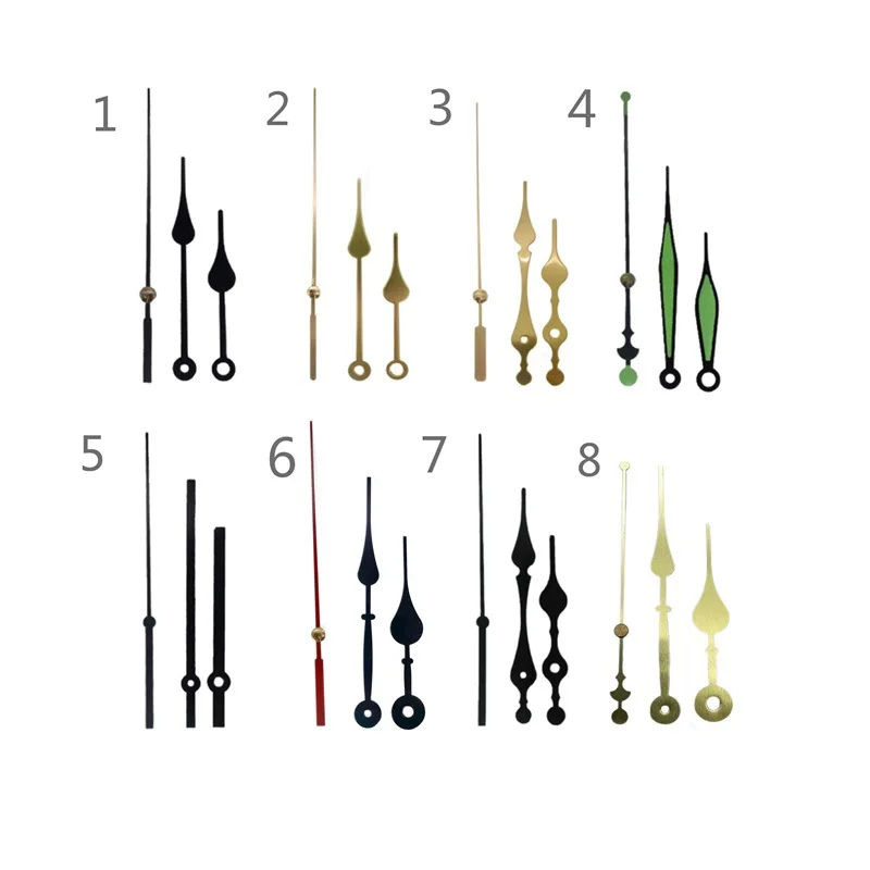 Regular DIY Clock Movements Metal Clock Hands Hanging Hand Clock Accessories Hollowed Out Hour and Minute Hand