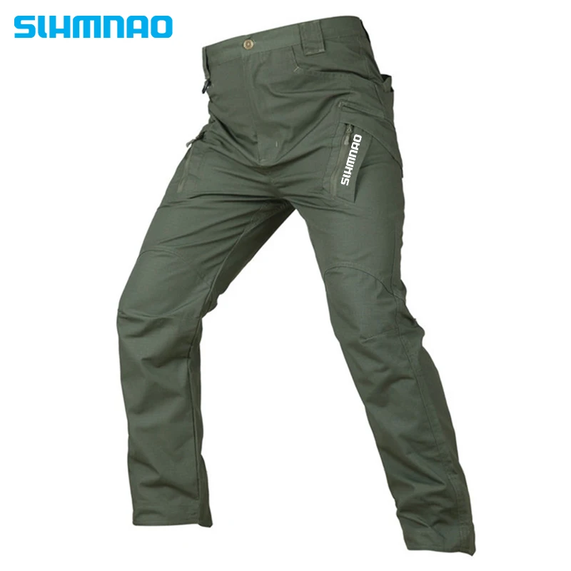 Spring and Summer Waterproof Fishing Pants Tactical Pants X9 Mountaineering Training Suit Multi Pocket Hunting Tactical Pants