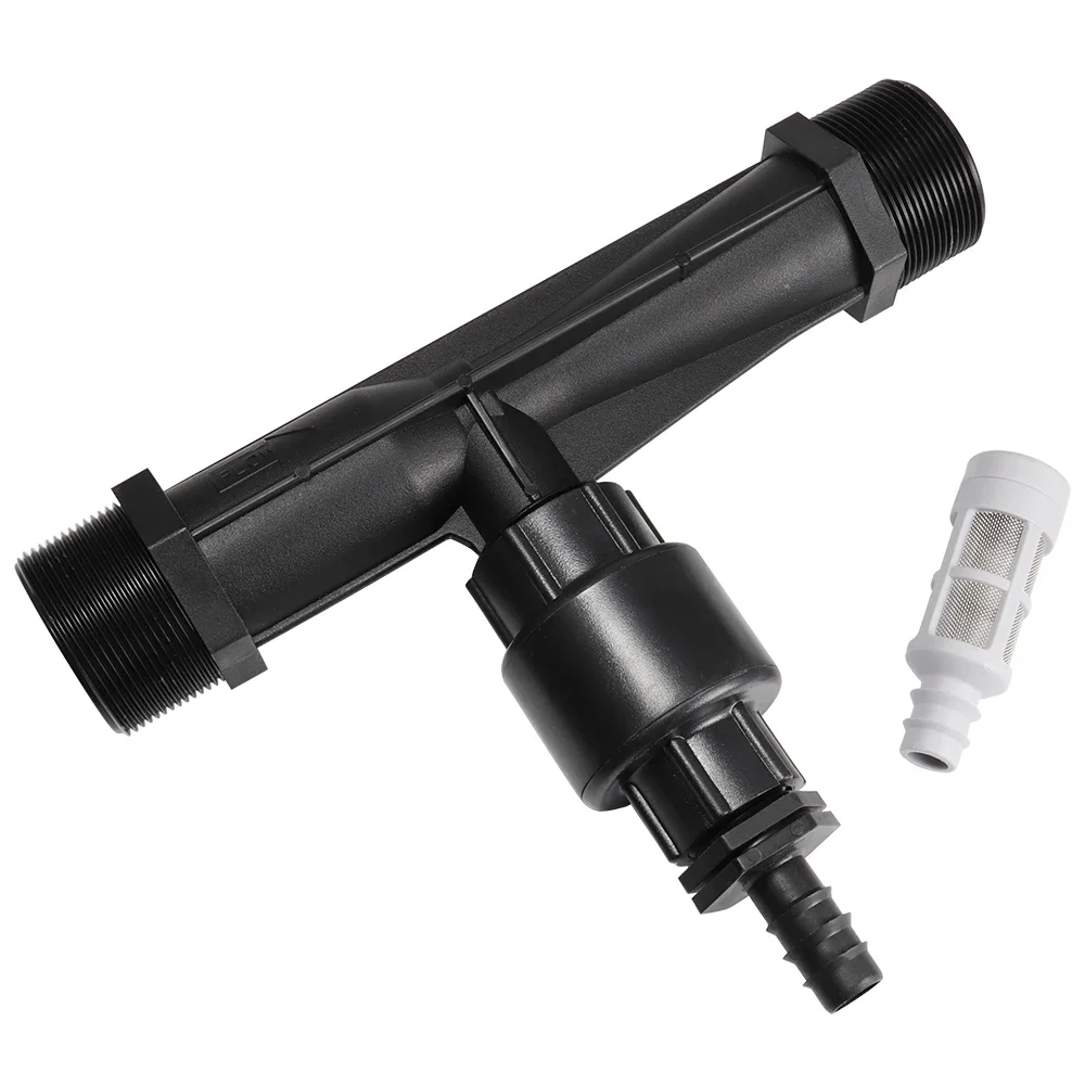 2" Inch 63 DN50 Venturi Fertilizer Injector Garden Agriculture Irrigation Watering Device Patio Lawn Fertigation Equipment Fertilizer Injector
