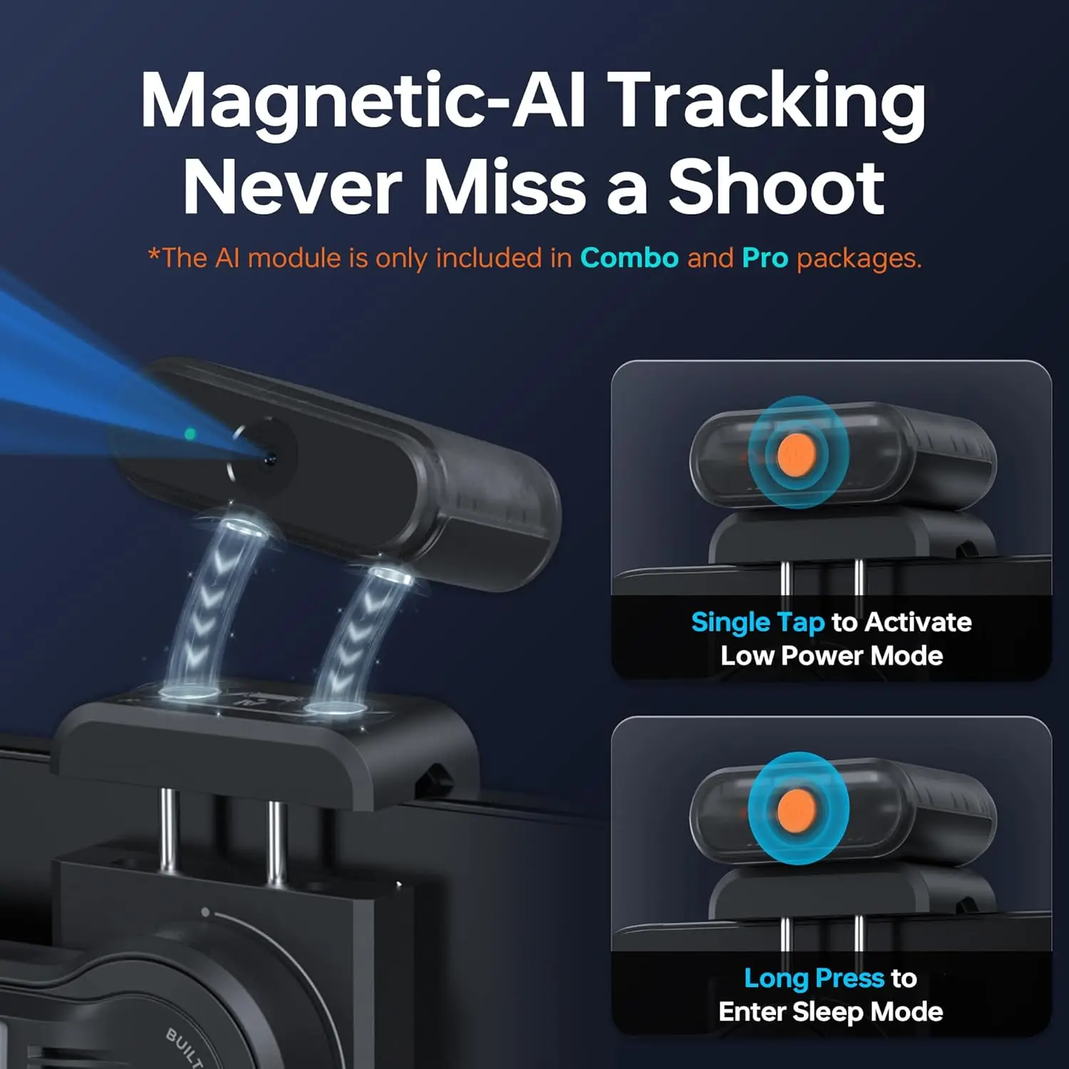 【新品】ZHiyun SMOOTH 5S スマートフォンスタビライザー ZHIYUN Smooth 5S AI Gimbal - Advanced AI Tracker