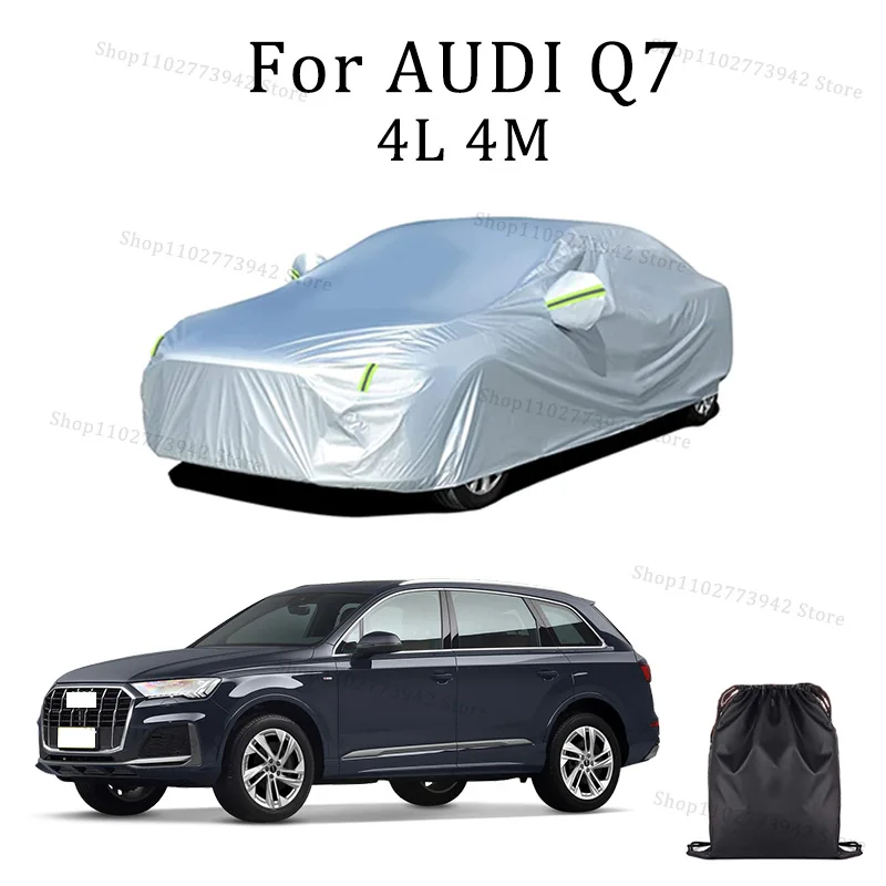 Waterproof Black Car Cover For Full Exterior Sunshade
