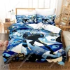 New Game Shadow Milk Cookie Bedding Set Single Twin Full Queen King Size Bed Set Adult Kid Bedroom Duvetcover Sets Anime Bed 4
