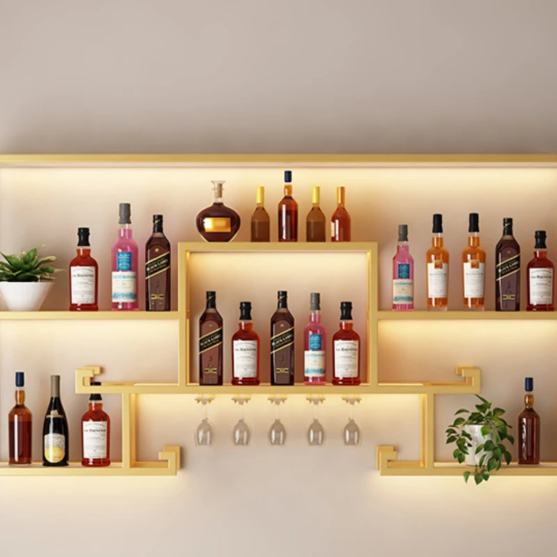 Display Cabinet Canteen Bar Wall Furniture Set Liquor Living Room Beverage Cellar Wine Fridge Drinks Cabinets White Mobile
