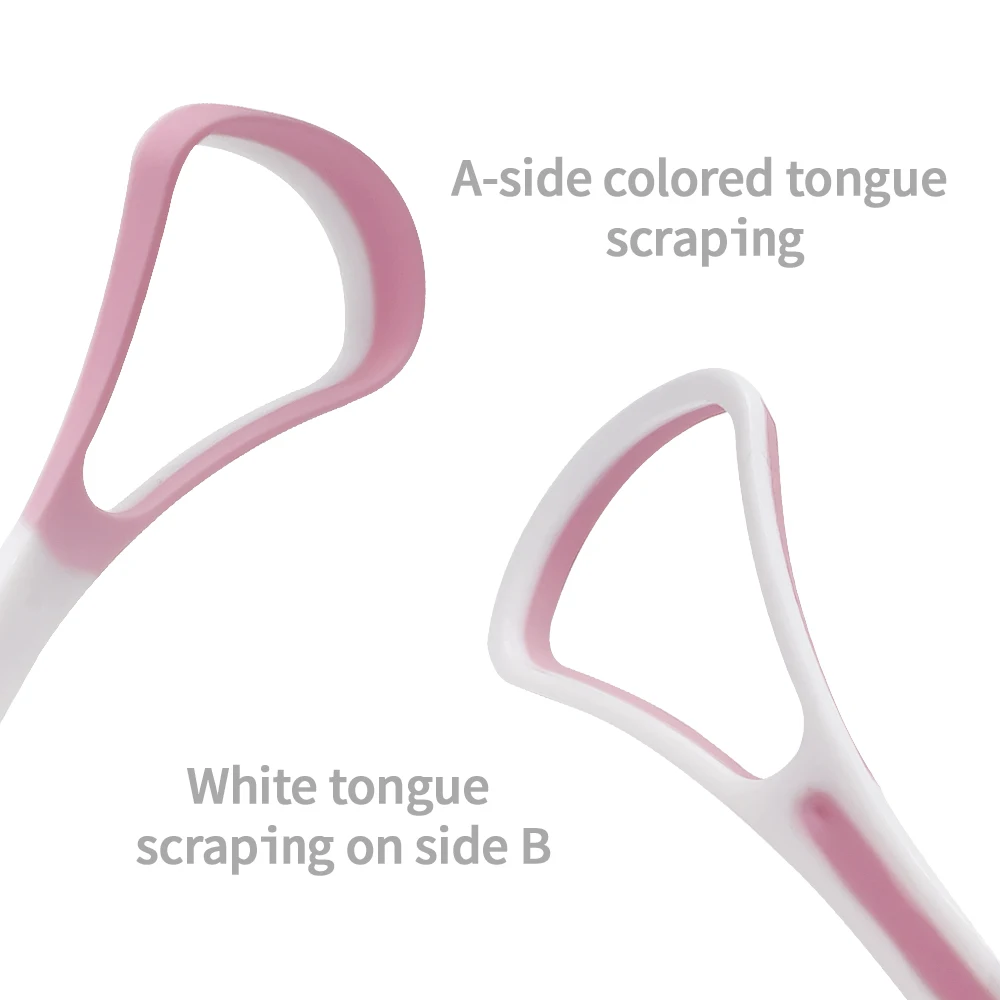 Tongue Coating Brush Tongue Scraper Oral Cleaning Brushes Cleaner To Keep Fresh Breath Health