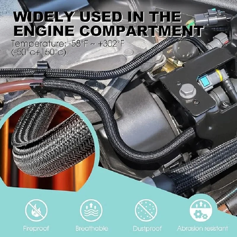 Durable Cord Protector Split Tubing for Versatile Cable Management