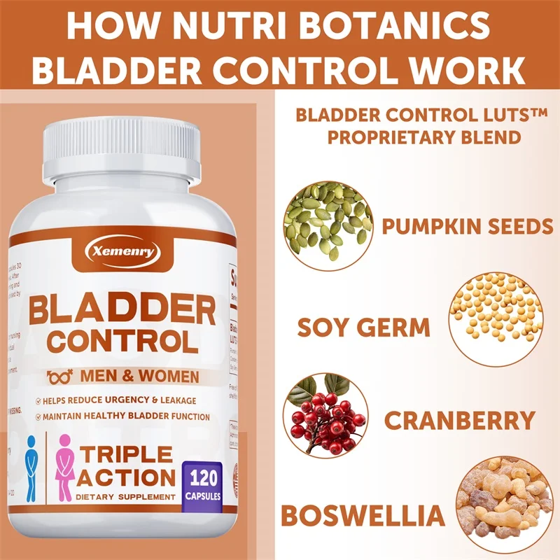 Kidney Bladder Cleanse Bladder Control Supplement-Reduce Urinary Frequency and Urgency, Improve Urination
