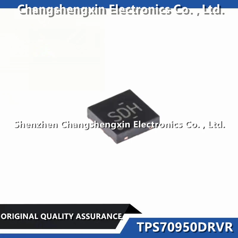 10 Pieces New Original TPS70950DRVR Linear Voltage Regulator (LDO) IC Positive Fixed 1 Output 150mA 6-WSON