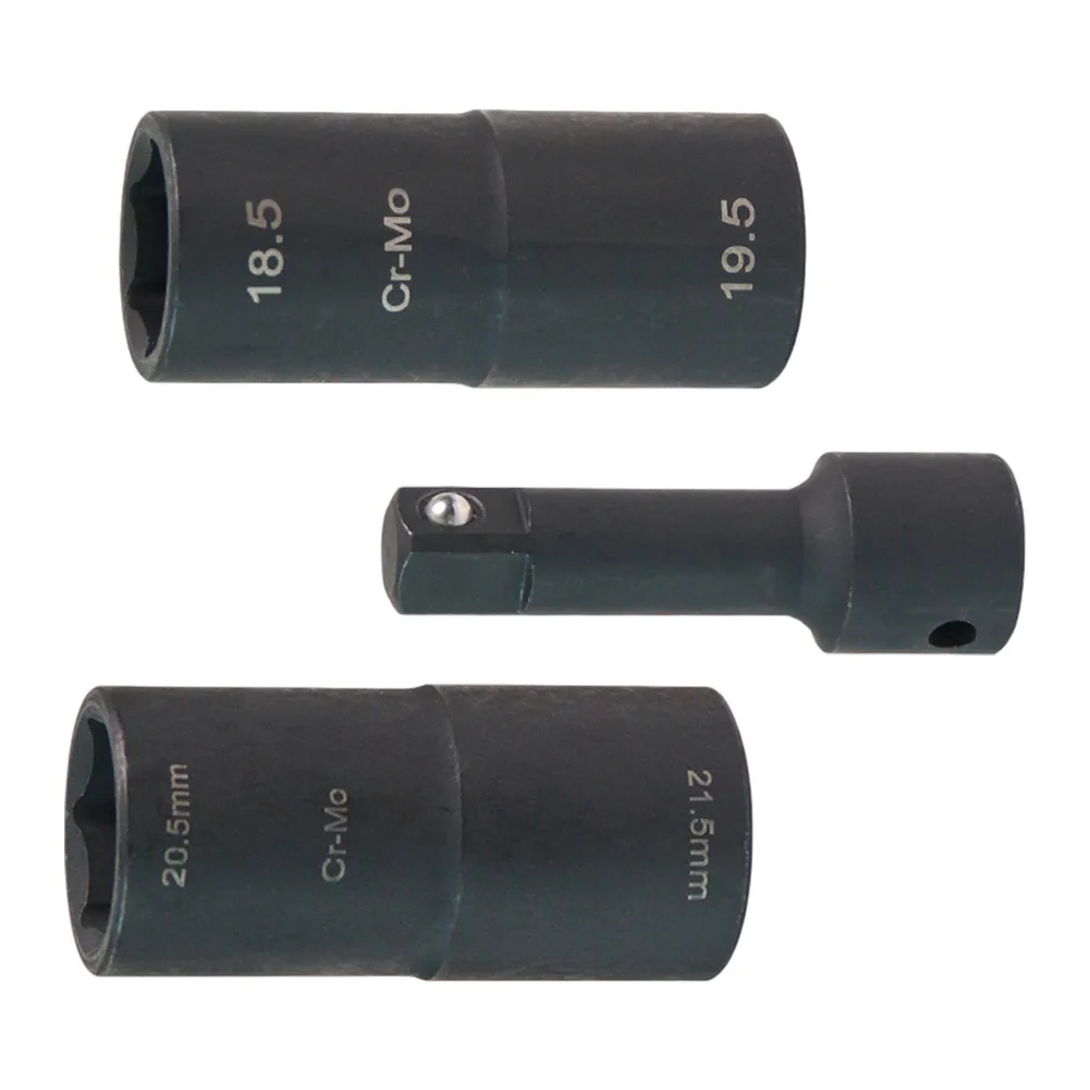 18.5 21.5mm 포드, 랜드로버용 임팩트 렌치 공구 타이어 수리 도구 자동차 액세서리 3종 자동차 휠 너트 소켓 세트