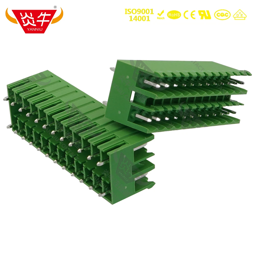 

10Pcs KF2EDGKVH 5.08 2P ~ 12P PCB CONNECTOR PLUG-IN TEMINAL BLOCK 5.08mm 4PIN ~ 24PIN CCDN 2.5 G1 P26 THR PHOENIX DEGSON KEFA