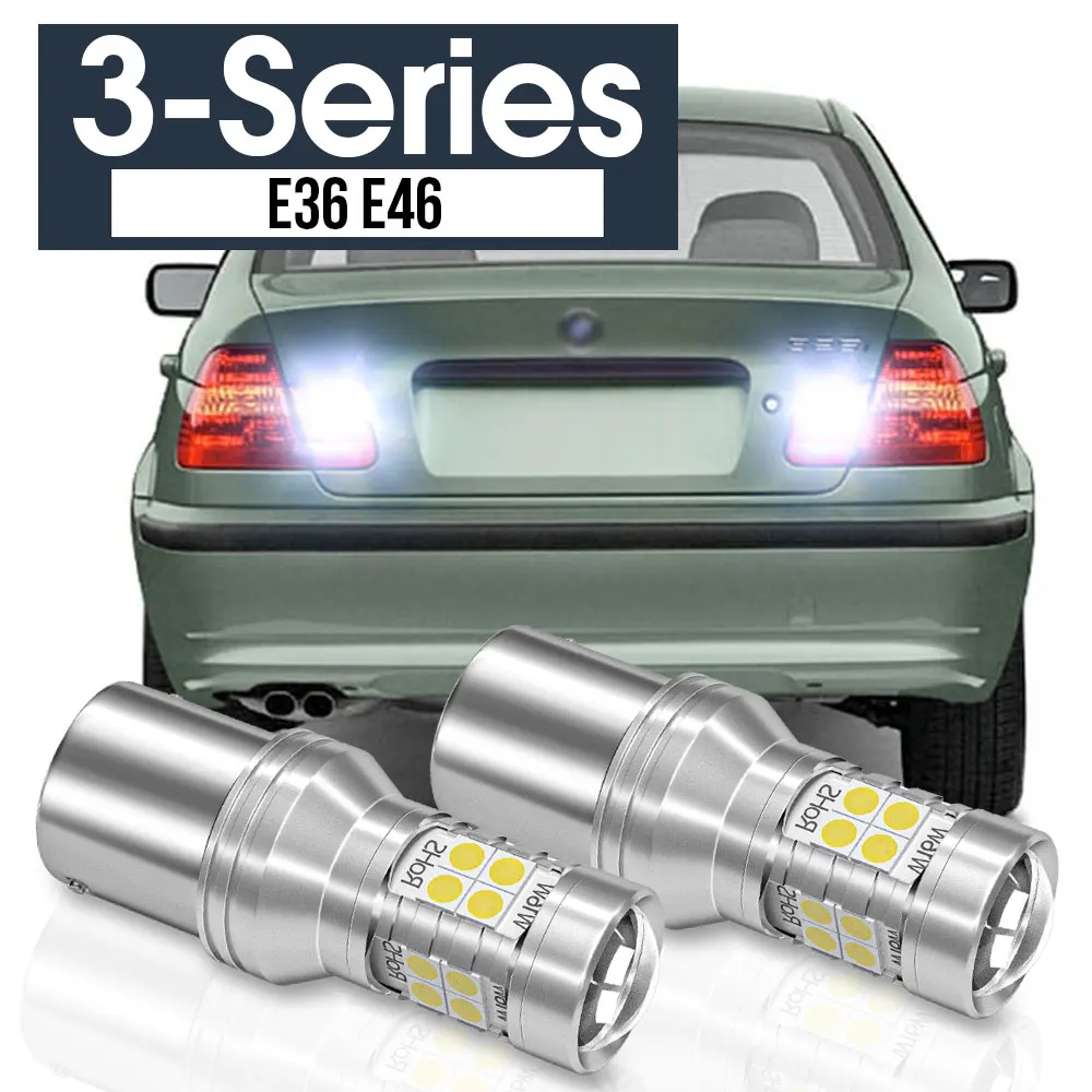 

2pcs LED Backup Light Reverse Lamp Blub Canbus Accessories For BMW 3 Series E46 E36 1999 2000 2001 2002 2003 2004 2005 2006 2007