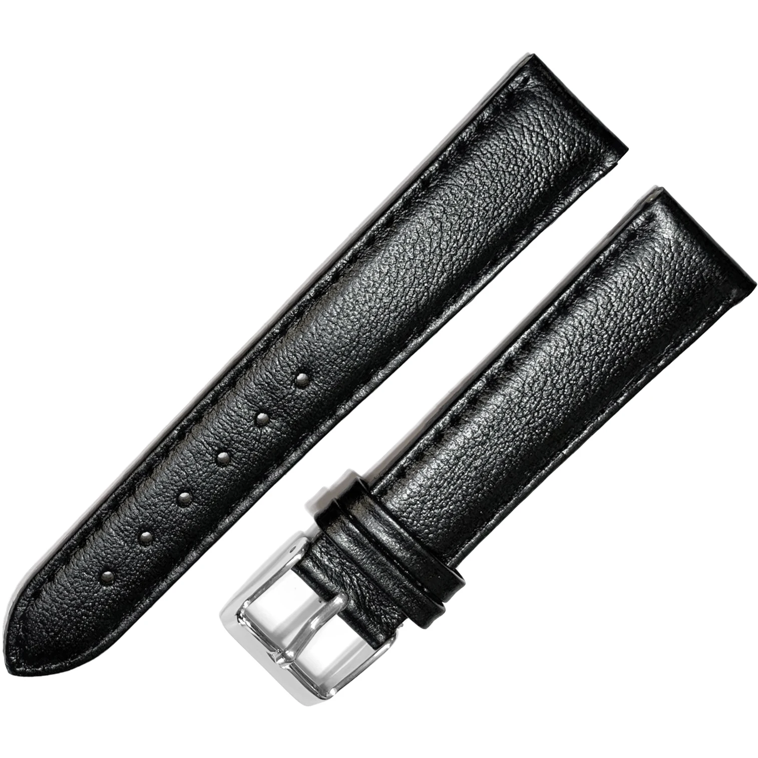 Ardi 1805-01 (black) genuine leather strap 18mm