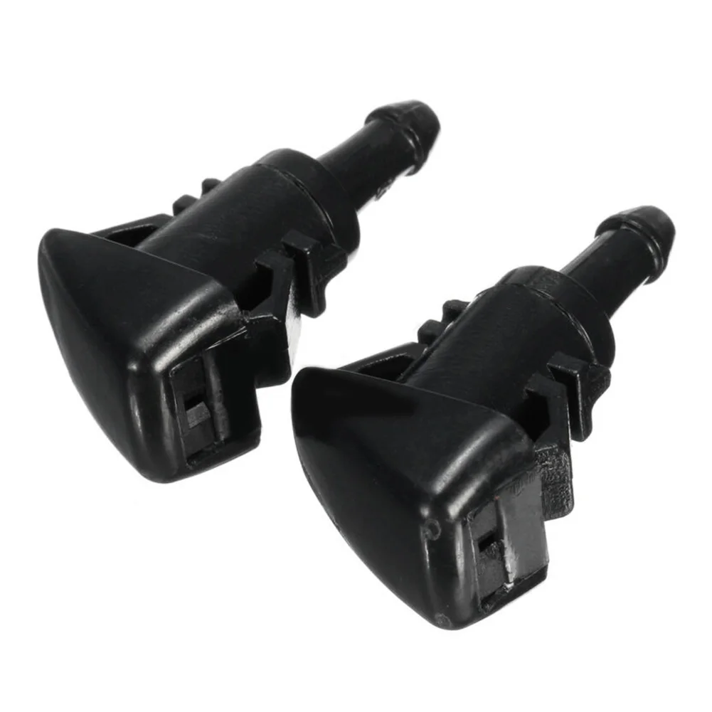 Windshield Washer Nozzles windshield washer nozzles 2Pcs Windshield Washer Wiper Nozzles Spray Jet 5303833AA for Chrysler Dodge Avenger Journey Caliber Jeep Compass Grand Cherokee