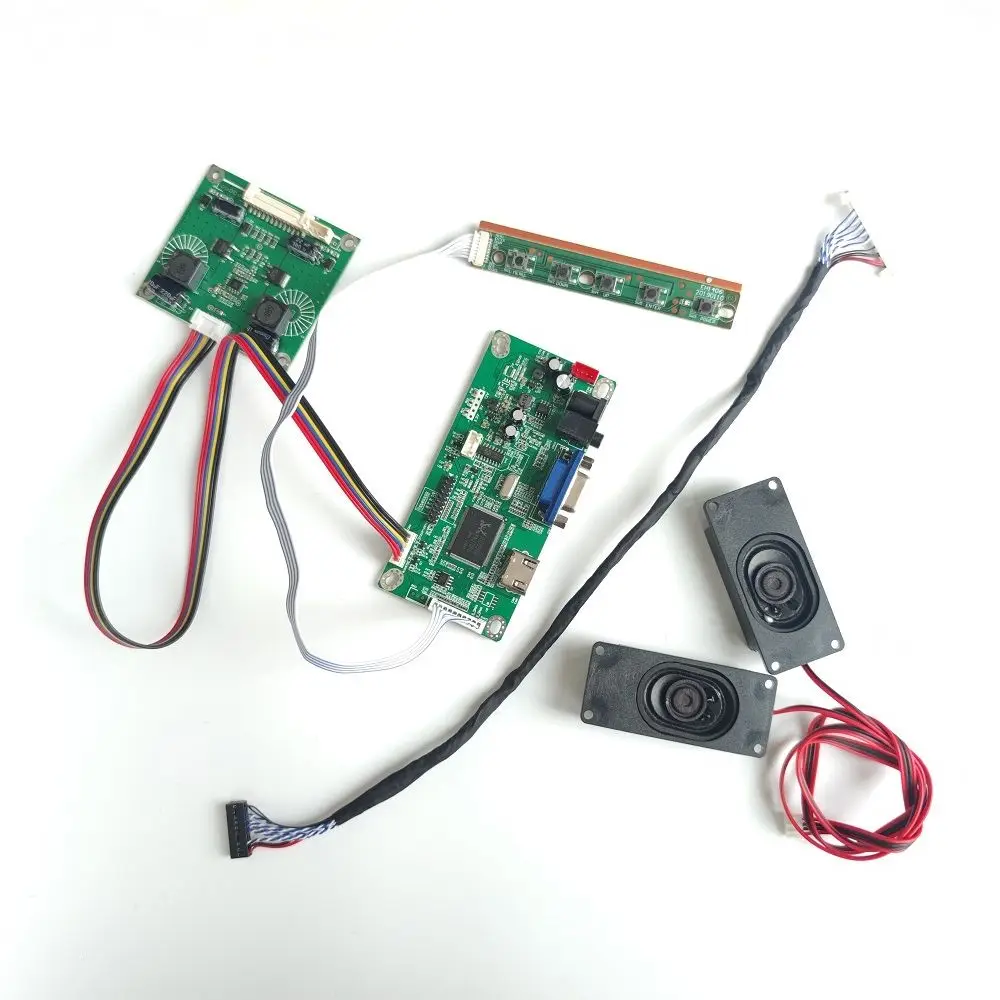 

Kit for LM270WQ1 (SD)(A2) 27" 2560*1440 30pin cable EDP Controller Board HDMI-compatible Audio VGA speaker LED panel screen